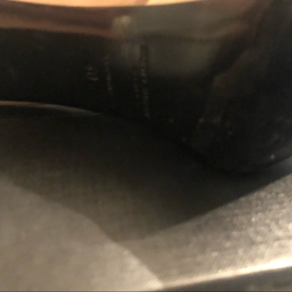 Saint Laurent Nude Patent Flatform Pumps 40 - Picture 6 of 8